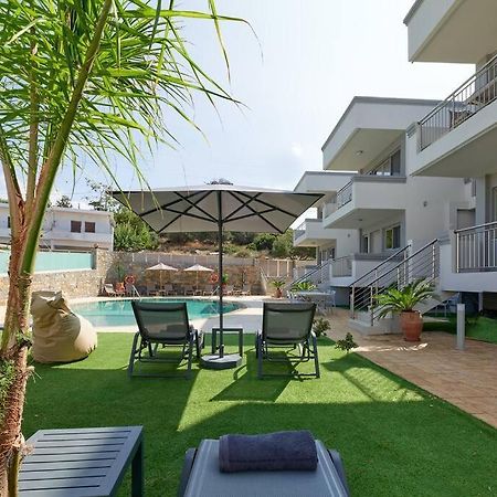 Superior Family Apartment W/Pool Dining Area Stavromenos Extérieur photo