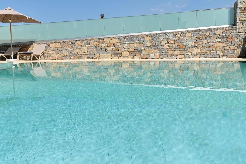 Superior Family Apartment W/Pool Dining Area Stavromenos Extérieur photo